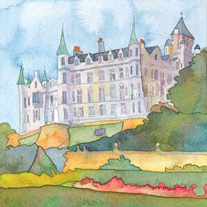 Dunrobin Castle Greetings Card-0