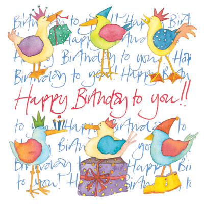 Happy Birthday to You Greetings Card-0