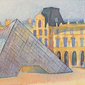 Place du Pyramides Greetings Card-0
