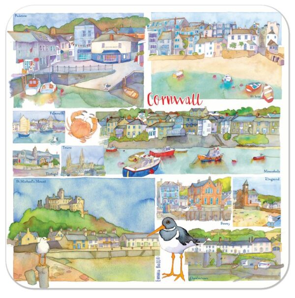 Cornwall Packed Coasters (4pack)-0