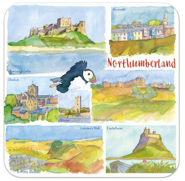 Northumberland Packed Coasters (4pack)-0