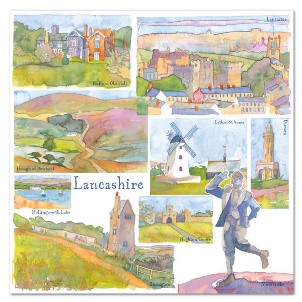 UK33 LANCASHIRE CARD