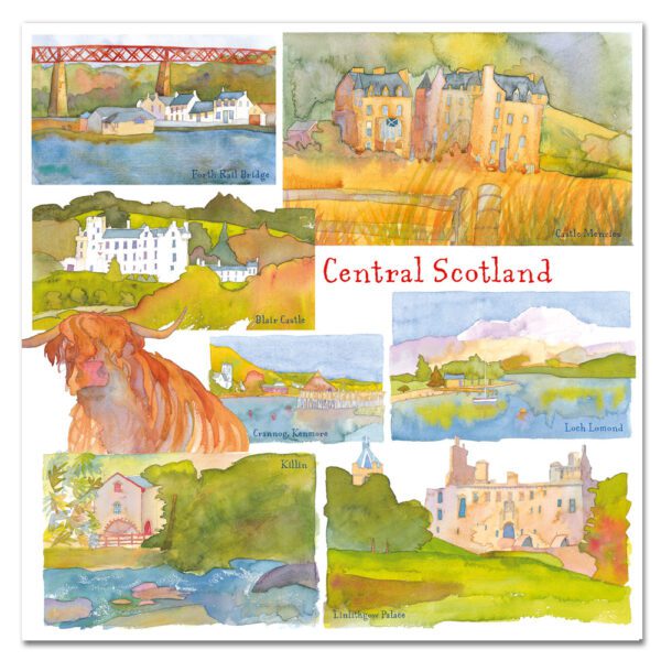 UK39 CENTRAL SCOTLAND CARD