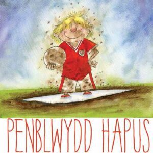 Welsh Birthday, Footballer- (Penblwydd Hapus) Greetings Card-0