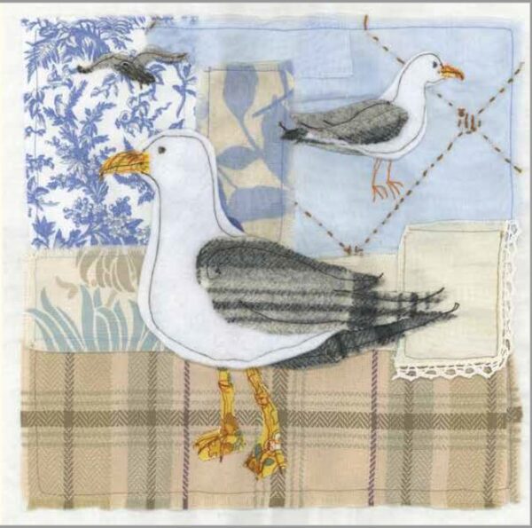 Tweedie Seagulls - Greetings card-0