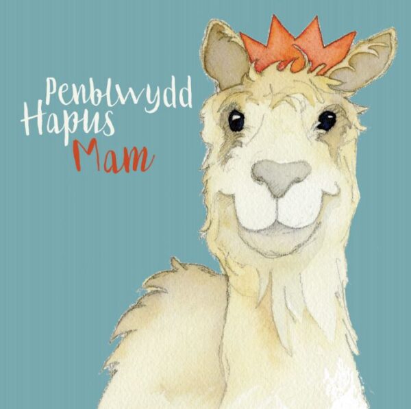 Welsh Birthday Mum - (Penblwydd Hapus Mam) Greetings Card-0