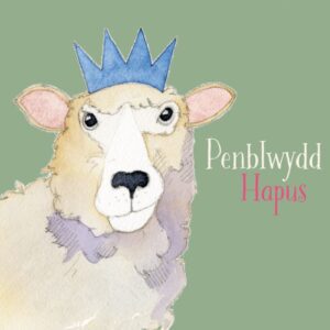 Welsh Birthday Sheep - (Penblwydd Hapus) Greetings Cards-0