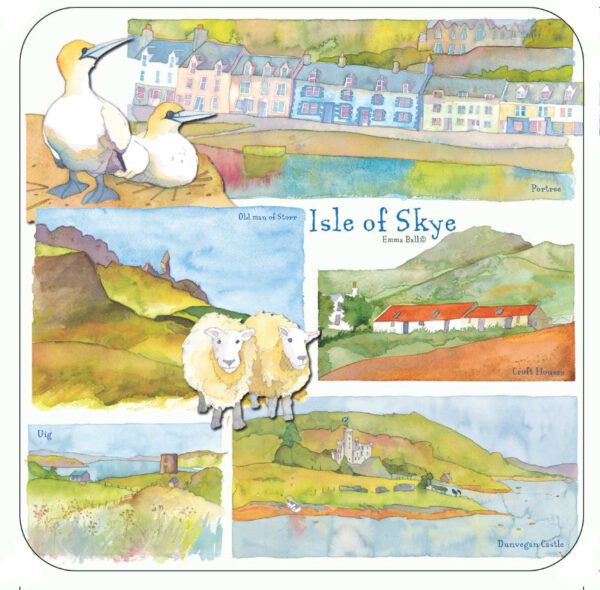 Isle of Skye Single Coaster-0