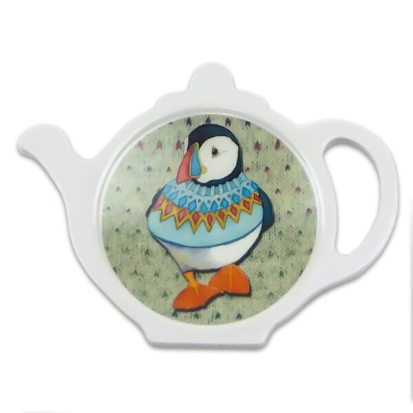 Woolly Puffins Tea Bag Tidy-0