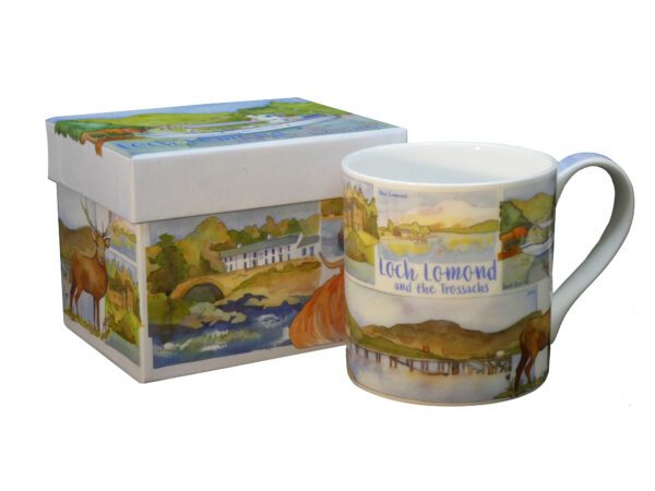 Loch Lomond & the Trossachs Bone China Mug with Gift Box-0