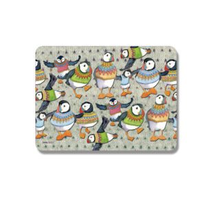 Woolly Puffins Single Placemat-0