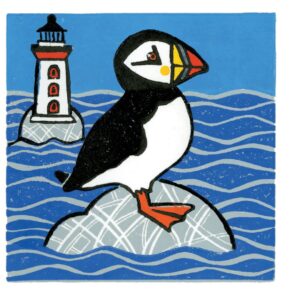 Puffin Greetings Card-0
