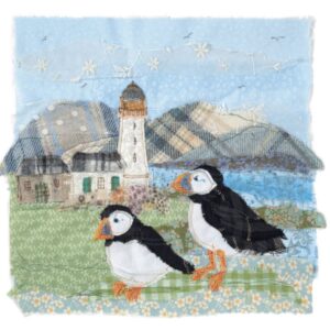 Puffins - Greetings Card-0