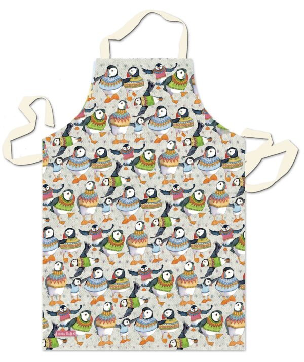 Woolly Puffins Apron-0
