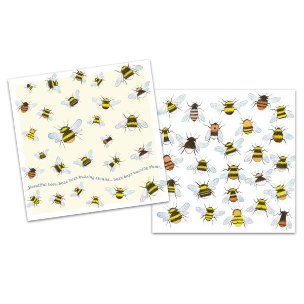 Bees Mini Card Pack of 10-0