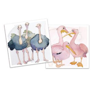 Feathery Feelgoods Mini Card Pack of 10-0